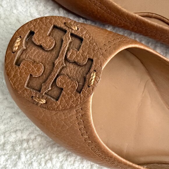 Tory Burch Women's Minnie Travel Ballet Flats - Picture 1 of 9